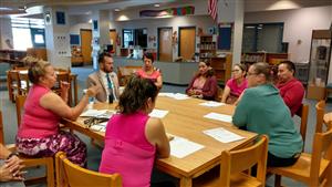 Parents and staff discuss important issues during PTO meeting 