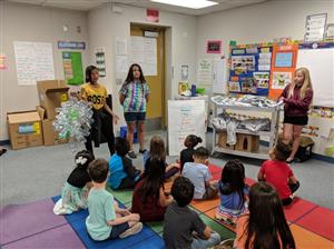 Green Team delivers prizes 