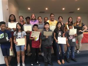 Honor's Students with Certificates 