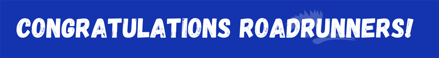 congratulations roadrunners 